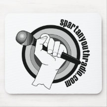 Spartan Youth Radio's Iconic Logo Mouse Pads