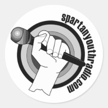 Spartan Youth Radio's Iconic Logo Sticker