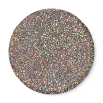 spatial texture fridge magnets