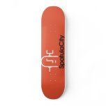 Spatula City Red Deck Skateboards
