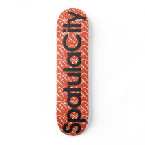 Spatula City Redhead Deck Custom Skate Board