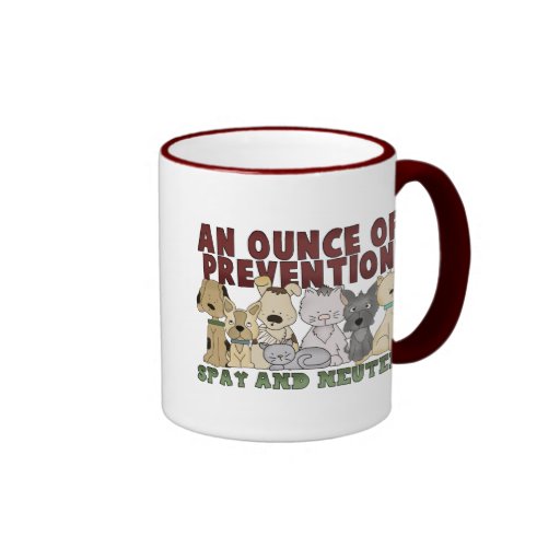 Spay and Neuter Your Pets Mug