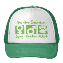 "Spay, Neuter, Adopt" Hat