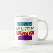 Spay Neuter Rescue Love Mugs