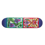 Spazecraft One "Hello1" Purple Skate Board