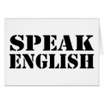Speak English cards