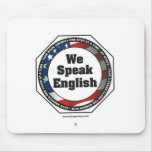 Speak English mousepads