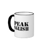 Speak English Coffee Mug
