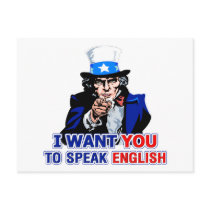 Speak English Postcards