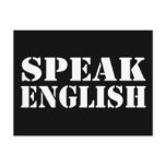 Speak English Postcards