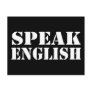 Speak English Postcards