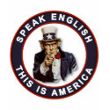 SPEAK ENGLISH - THIS IS AMERICA t-shirts