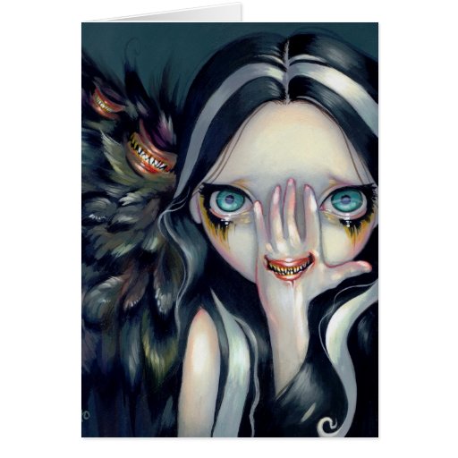 "Speak No Evil" Greeting Card