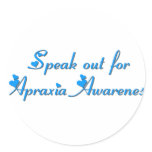 Speak Out! Round Stickers