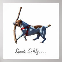 SPEAK SOFTLY PRINT