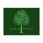 Speak Up for Trees - Tree Hugger postcards