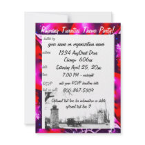 Speakeasy Prohibition Theme Party Custom Announcement