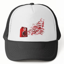 Speaker Birds - Music DJ Loud Disc Jockey Mesh Hats