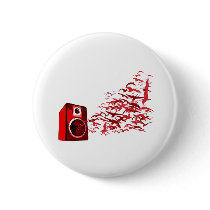 Speaker Birds - Music DJ Loud Disc Jockey Pins