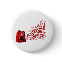 Speaker Birds Pinback Buttons