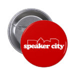 Speaker City old school Pinback Button
