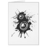 Speaker Graffiti - DJ Music Disc Jockey Audio Cards