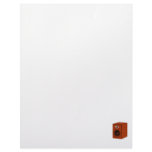 Speaker Single Grunged Graphic Red Brown letterhead