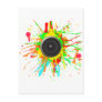 Speaker Splatter - DJ Music Disc Jockey Audio Postcard