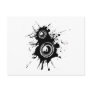 Speaker Splatter Postcard