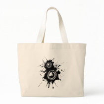 Speaker Splatter Tote Bag