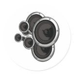 Speaker Wall Stickers