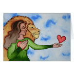 Speaking From the Heart with Love and Courage Card