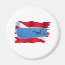 SpearFishing by FishTs.com Fridge Magnet