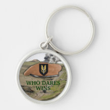 special air service sas badge beret Keychain