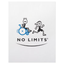 Special Boy with Running Girl Personalized Letterhead