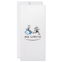 Special Boy with Running Girl Full Color Rack Card