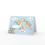 Special Delivery - Stork & Baby cards