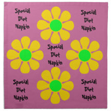 Special Diet Napkin