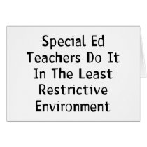 Special Ed Teachers