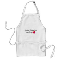 Special Education,A Work Of Love Apron