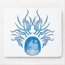 Special Education Skull Mouse Pads