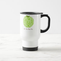 Special Education Teacher Green Apple Mug mugs