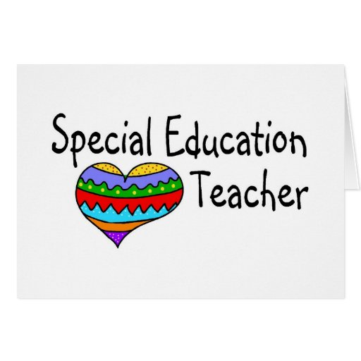 Special Education Teacher Greeting Cards