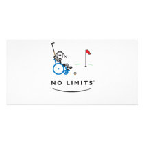 Special Golf Girl Picture Card