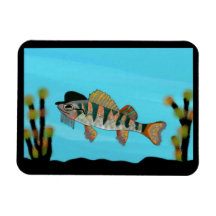 Special Grandpa Perchfish Premium Magnet