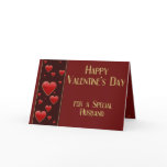 Special Husband Masculine Valentine Card