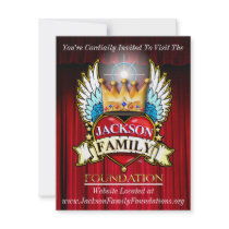 Special Jackson Family Thank You & Invitation