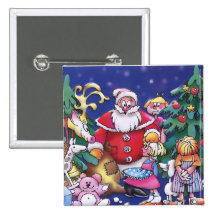 Special Kids Christmas Button