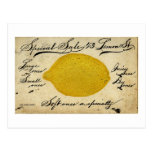 Special Lemons -1897 Post Card