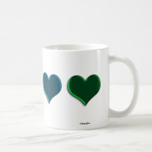 Special Love Collection Heart Mugs